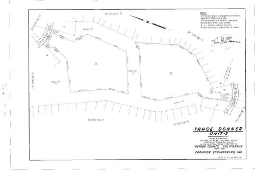 Click to see Subdivision Book 4, pg. 23 (1971) of Nevada County Recorders Subdivision Maps Book 4