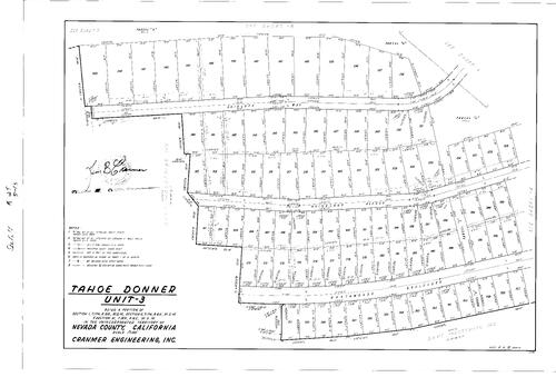 Click to see Subdivision Book 4, pg. 25 (1971) of Nevada County Recorders Subdivision Maps Book 4