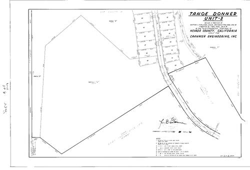 Click to see Subdivision Book 4, pg. 25 (1971) of Nevada County Recorders Subdivision Maps Book 4