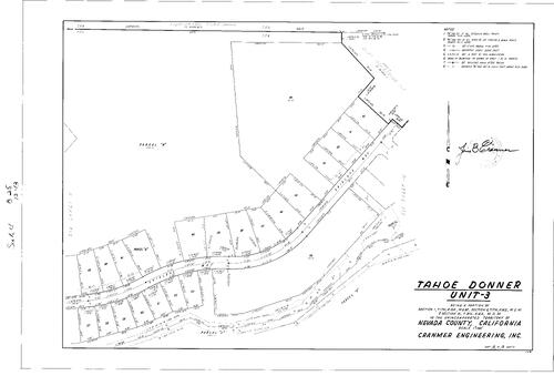 Click to see Subdivision Book 4, pg. 25 (1971) of Nevada County Recorders Subdivision Maps Book 4