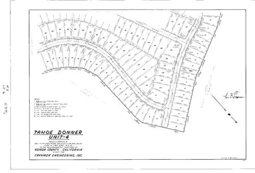 Click to see Subdivision Book 4, pg. 27 (1971) of Nevada County Recorders Subdivision Maps Book 4