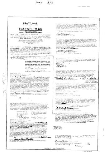 Click to see Subdivision Book 4, pg. 32 (1972) of Nevada County Recorders Subdivision Maps Book 4