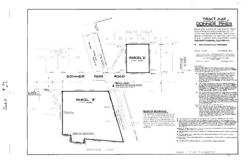 Click to see Subdivision Book 4, pg. 32 (1972) of Nevada County Recorders Subdivision Maps Book 4