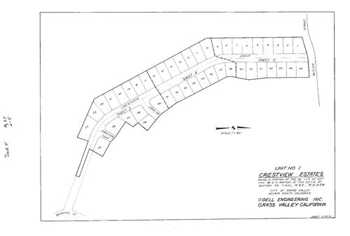 Click to see Subdivision Book 4, pg. 35 (1972) of Nevada County Recorders Subdivision Maps Book 4
