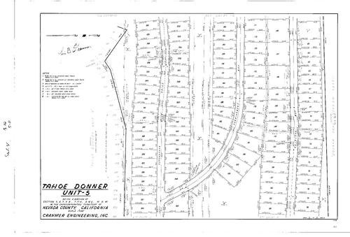 Click to see Subdivision Book 4 pg. 36 (1972) of Nevada County Recorders Subdivision Maps Book 4