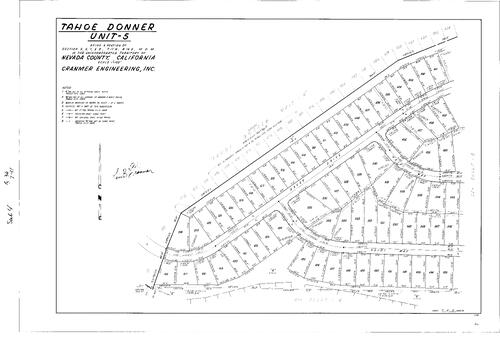Click to see Subdivision Book 4 pg. 36 (1972) of Nevada County Recorders Subdivision Maps Book 4
