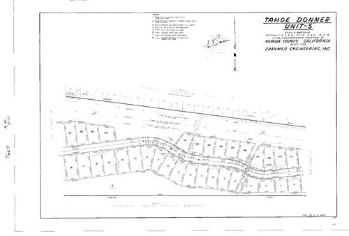 Click to see Subdivision Book 4 pg. 36 (1972) of Nevada County Recorders Subdivision Maps Book 4