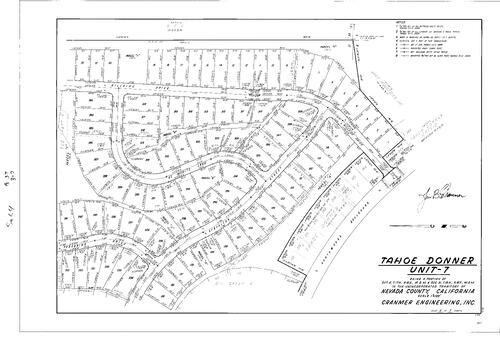 Click to see Subdivision Book 4 pg. 37 (1972) of Nevada County Recorders Subdivision Maps Book 4
