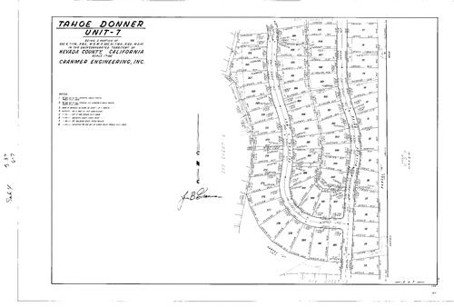 Click to see Subdivision Book 4 pg. 37 (1972) of Nevada County Recorders Subdivision Maps Book 4