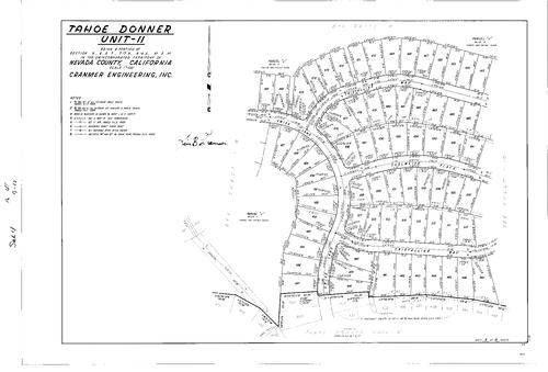 Click to see Subdivision Book 4 pg. 41 (1973) of Nevada County Recorders Subdivision Maps Book 4