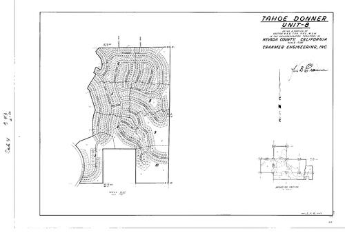 Click to see Subdivision Book 4 pg. 43 (1973) of Nevada County Recorders Subdivision Maps Book 4