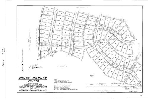 Click to see Subdivision Book 4 pg. 43 (1973) of Nevada County Recorders Subdivision Maps Book 4
