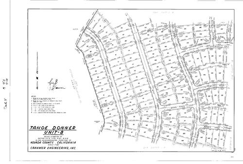 Click to see Subdivision Book 4 pg. 43 (1973) of Nevada County Recorders Subdivision Maps Book 4