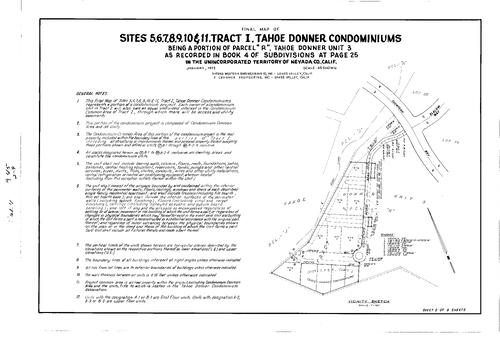 Click to see Subdivision Book 4 pg. 45 (1973) of Nevada County Recorders Subdivision Maps Book 4