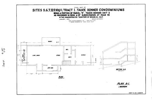 Click to see Subdivision Book 4 pg. 45 (1973) of Nevada County Recorders Subdivision Maps Book 4