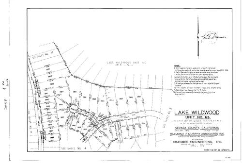 Click to see Subdivision Book 4 pg. 52 (1973) of Nevada County Recorders Subdivision Maps Book 4