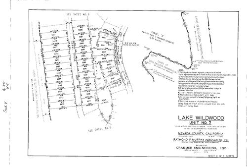 Click to see Subdivision Book 4 pg. 54 (1973) of Nevada County Recorders Subdivision Maps Book 4