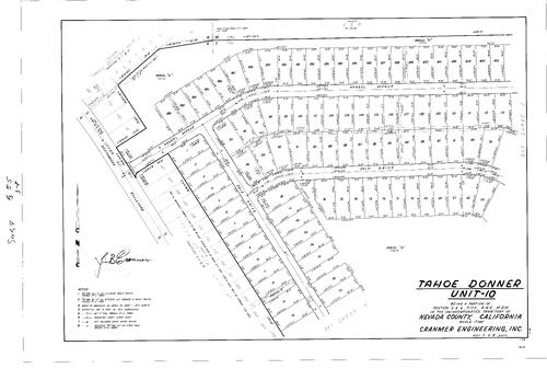 Click to see Subdivision Book 4 pg. 55 (1973) of Nevada County Recorders Subdivision Maps Book 4