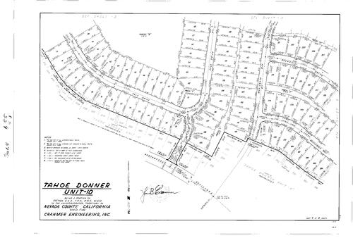 Click to see Subdivision Book 4 pg. 55 (1973) of Nevada County Recorders Subdivision Maps Book 4