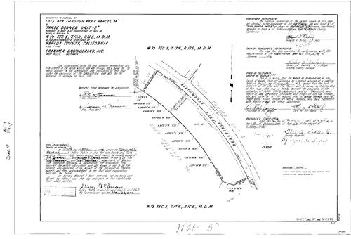 Click to see Subdivision Book 4 pg. 59 (1973) of Nevada County Recorders Subdivision Maps Book 4