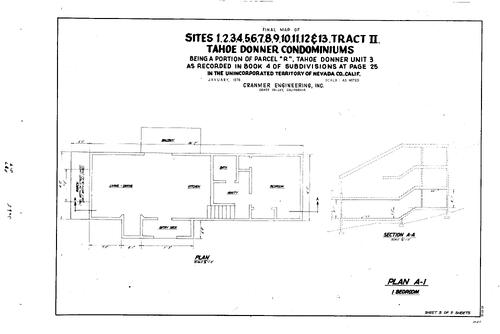 Click to see Subdivision Book 5, pg. 7 (1974) of Nevada County Recorders Subdivision Maps Book 5