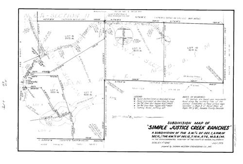 Click to see Subdivision Book 5, pg. 39 (1976) of Nevada County Recorders Subdivision Maps Book 5