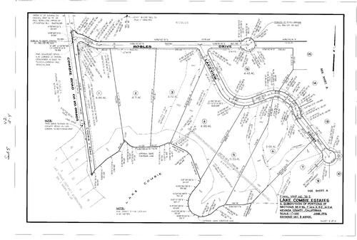 Click to see Subdivision Book 5, pg. 42 (1976) of Nevada County Recorders Subdivision Maps Book 5