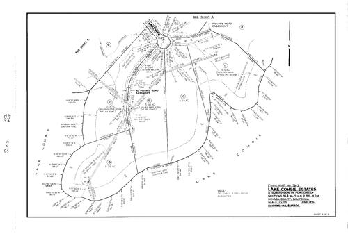 Click to see Subdivision Book 5, pg. 42 (1976) of Nevada County Recorders Subdivision Maps Book 5