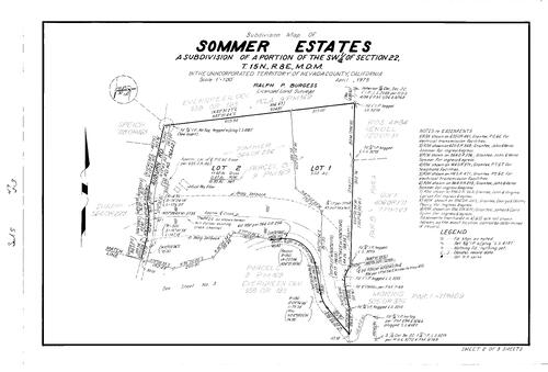 Click to see Subdivision Book 5, pg. 47 (1976) of Nevada County Recorders Subdivision Maps Book 5