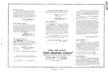 Click to see Subdivision Book 5, pg. 62 (1977) of Nevada County Recorders Subdivision Maps Book 5