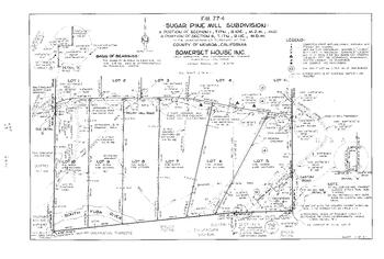 Click to see Subdivision Book 5, pg. 67 (1978) of Nevada County Recorders Subdivision Maps Book 5