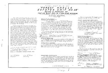 Click to see Subdivision Book 6, pg. 1 (1978) of Nevada County Recorders Subdivision Maps Book 6