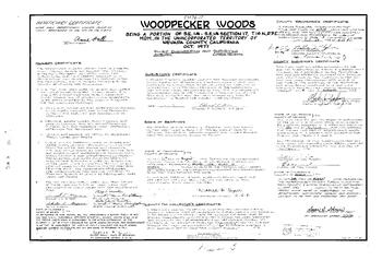 Click to see Subdivision Book 6, pg. 3 (1978) of Nevada County Recorders Subdivision Maps Book 6
