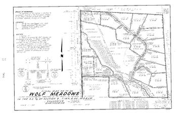 Click to see Subdivision Book 6, pg. 20 (1979) of Nevada County Recorders Subdivision Maps Book 6