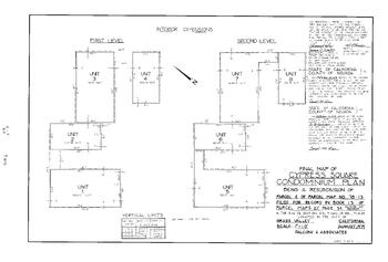 Click to see Subdivision book 6, pg. 28 (1979) of Nevada County Recorders Subdivision Maps Book 6