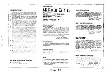 Click to see Subdivision book 6, pg. 34 (1979) of Nevada County Recorders Subdivision Maps Book 6