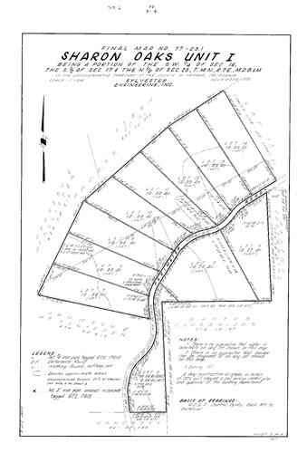 Click to see Subdivision book 6, pg. 36 (1980) of Nevada County Recorders Subdivision Maps Book 6
