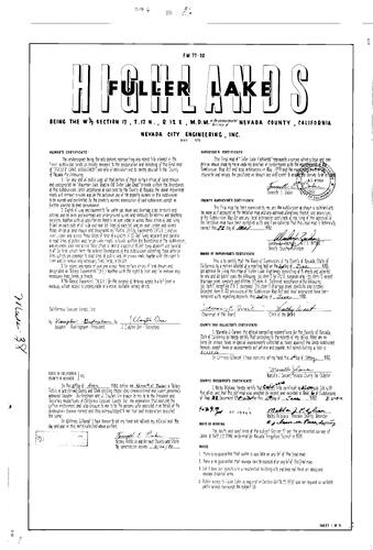 Click to see Subdivision book 6, pg. 38 (1980) of Nevada County Recorders Subdivision Maps Book 6