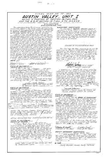 Click to see Subdivision book 6, pg. 39 (1980) of Nevada County Recorders Subdivision Maps Book 6
