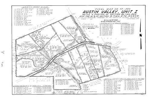 Click to see Subdivision book 6, pg. 39 (1980) of Nevada County Recorders Subdivision Maps Book 6