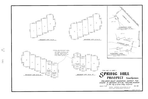 Click to see Subdivision book 6, pg. 43 (1980) of Nevada County Recorders Subdivision Maps Book 6