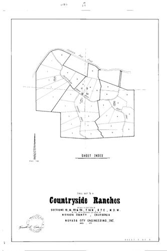 Click to see Subdivision book 6, pg. 49 (1980) of Nevada County Recorders Subdivision Maps Book 6