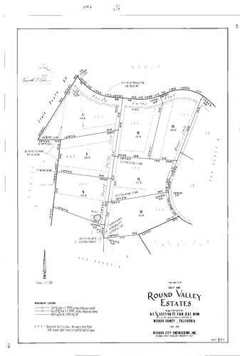 Click to see Subdivision book 6, pg. 50 (1980) of Nevada County Recorders Subdivision Maps Book 6