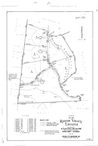 Click to see Subdivision book 6, pg. 50 (1980) of Nevada County Recorders Subdivision Maps Book 6