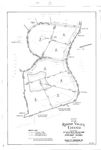 Click to see Subdivision book 6, pg. 50 (1980) of Nevada County Recorders Subdivision Maps Book 6