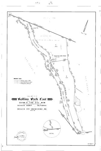 Click to see Subdivision book 6, pg. 52 (1980) of Nevada County Recorders Subdivision Maps Book 6