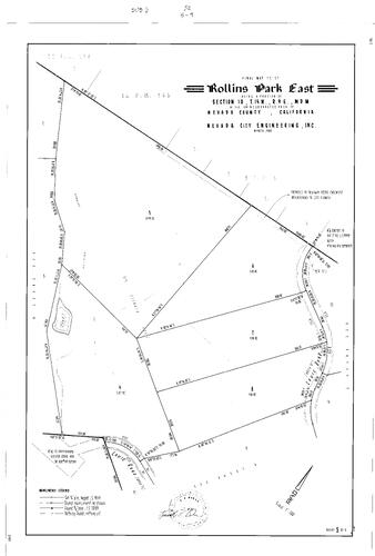 Click to see Subdivision book 6, pg. 52 (1980) of Nevada County Recorders Subdivision Maps Book 6