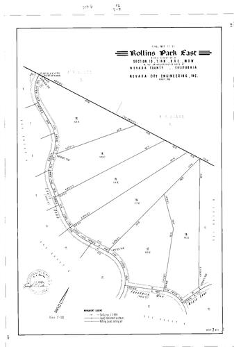 Click to see Subdivision book 6, pg. 52 (1980) of Nevada County Recorders Subdivision Maps Book 6
