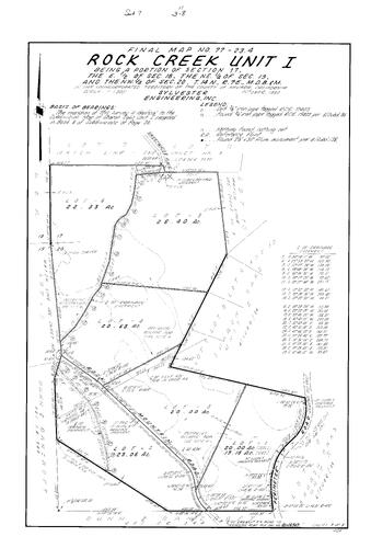 Click to see Subdivision Book 7, pg. 11 (1981) of Nevada County Recorders Subdivision Maps Book 7