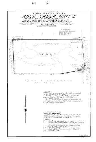 Click to see Subdivision Book 7, pg. 11 (1981) of Nevada County Recorders Subdivision Maps Book 7